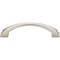 Jeffrey Alexander 128 mm Center-to-Center Polished Nickel Arched Roman Cabinet Pull 944-128NI - alternate 4